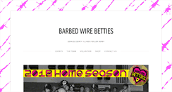Desktop Screenshot of barbedwirebetties.com